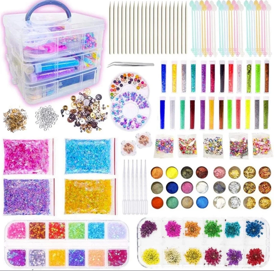 1 Set Resin Supplies For Beginner + Free Silicon Mat