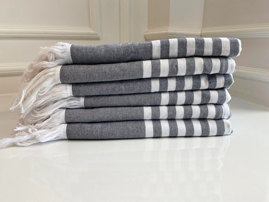 Set Of 6 Beach Towel, Personalized Custom Father Day Gifst, Bath Towel