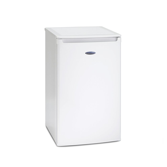 IceKing RK104AP2 | 50cm Undercounter Freestanding Fridge - White