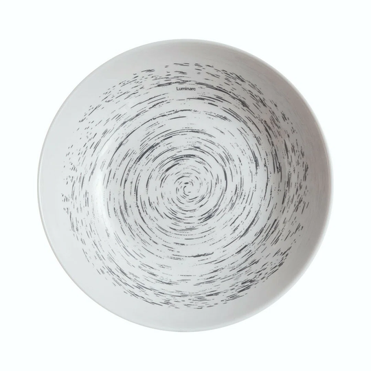 STRATIS Tempered Glass Grey Dinnerware Collections Soup Bowl 20
