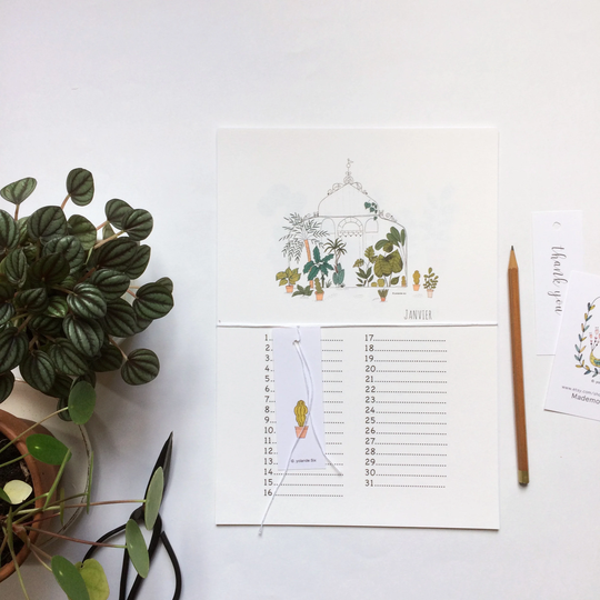Perpetual Birthday Calendar