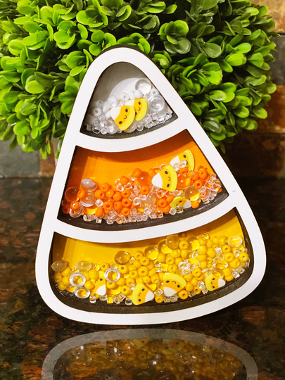 Mini Candy Corn Shaker Sign, Shaker Signs, Mini Halloween Sign, Shakers, Decor