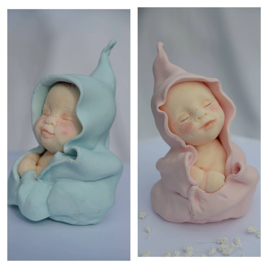 Baby Figurine. Custom Cake Figurines. Toppers
