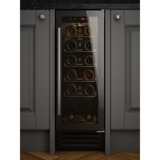 Innocenti ART29605 30cm Black Glass Wine Cooler