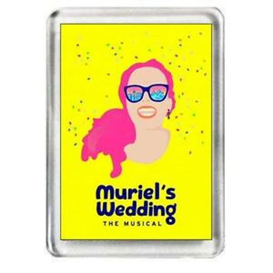 Muriel's Wedding. The Musical. Fridge Magnet