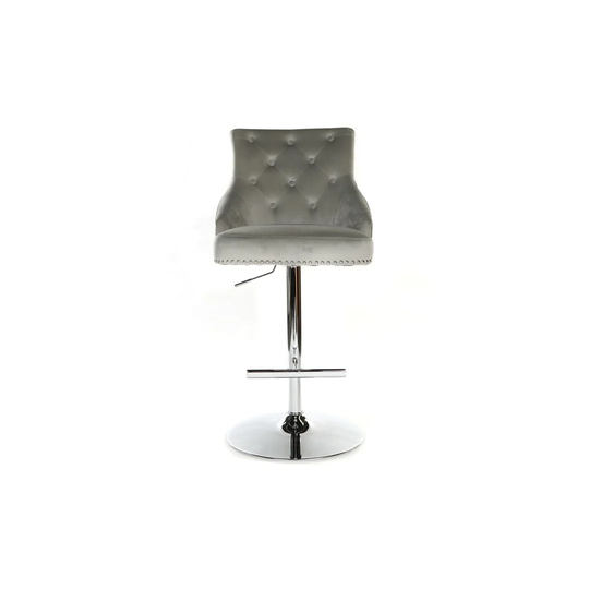 Bourland Height Adjustable Swivel Bar Stool