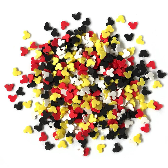 Buttons Galore Sprinkletz Embellishments Mouse Ears 12G #bnk 109
