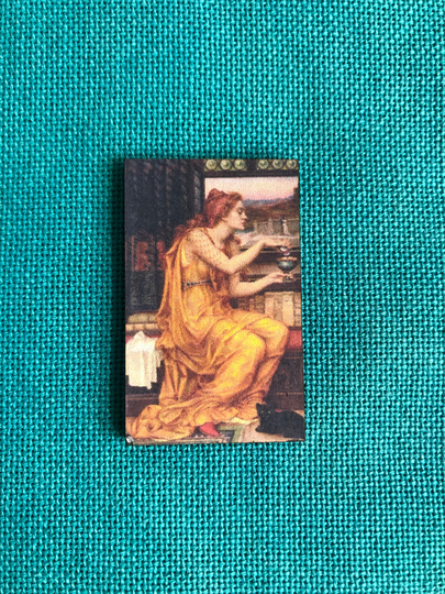 The Love Wooden Needle Minder