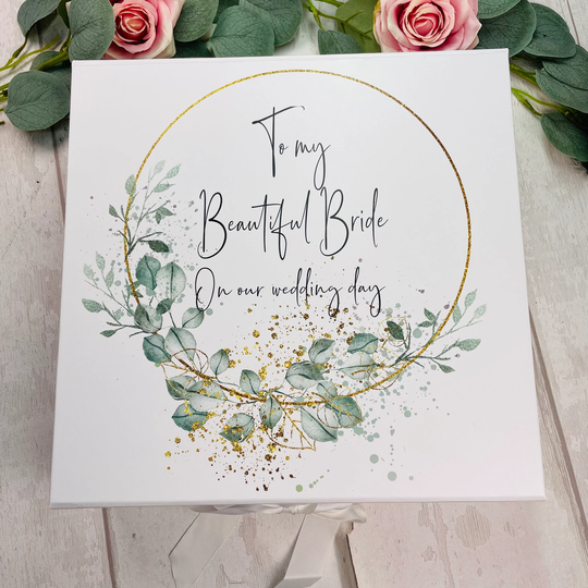 Bride Box, Gift, Gift For The Bride, Wedding Personalised Wedding, Marriage, To My