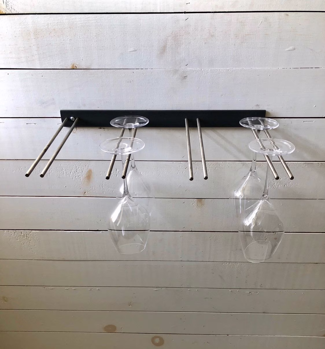 Wine Glass Rack, Rack Wall Mounted, Under Cabinet, Holder, Mounted Holder