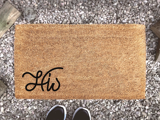 His Couples Doormat | Part Of & Hers Collection. "Hers