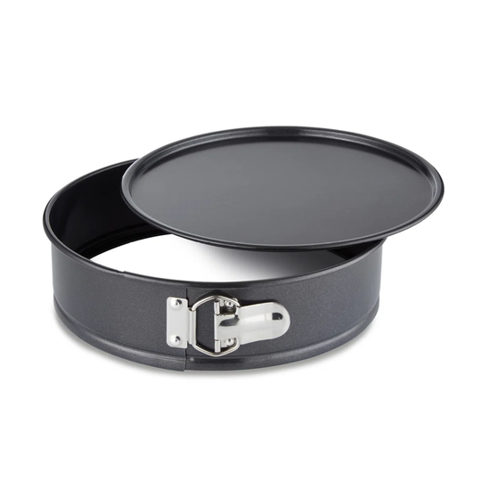 Tower T943024HG63 18cm Spring Form Cake with a Loose Base and Non-Stick Coating, Black