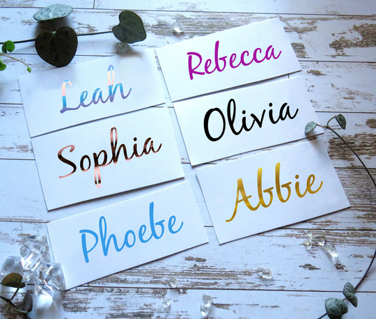 Personalized Vinyl Name Stickers | Wine Glass Decal Sticker For Laptop Hen Party Custom Tumbler Cup