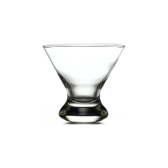 Durobor Bolero Cocktail Glass 7oz / 210ml - Pack of 6 Stemless Dessert Glasses
