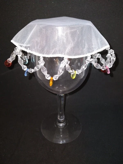 Wine Glass(70B Cover, Glass Mug Vintage Inspired, Milk Jug Cover