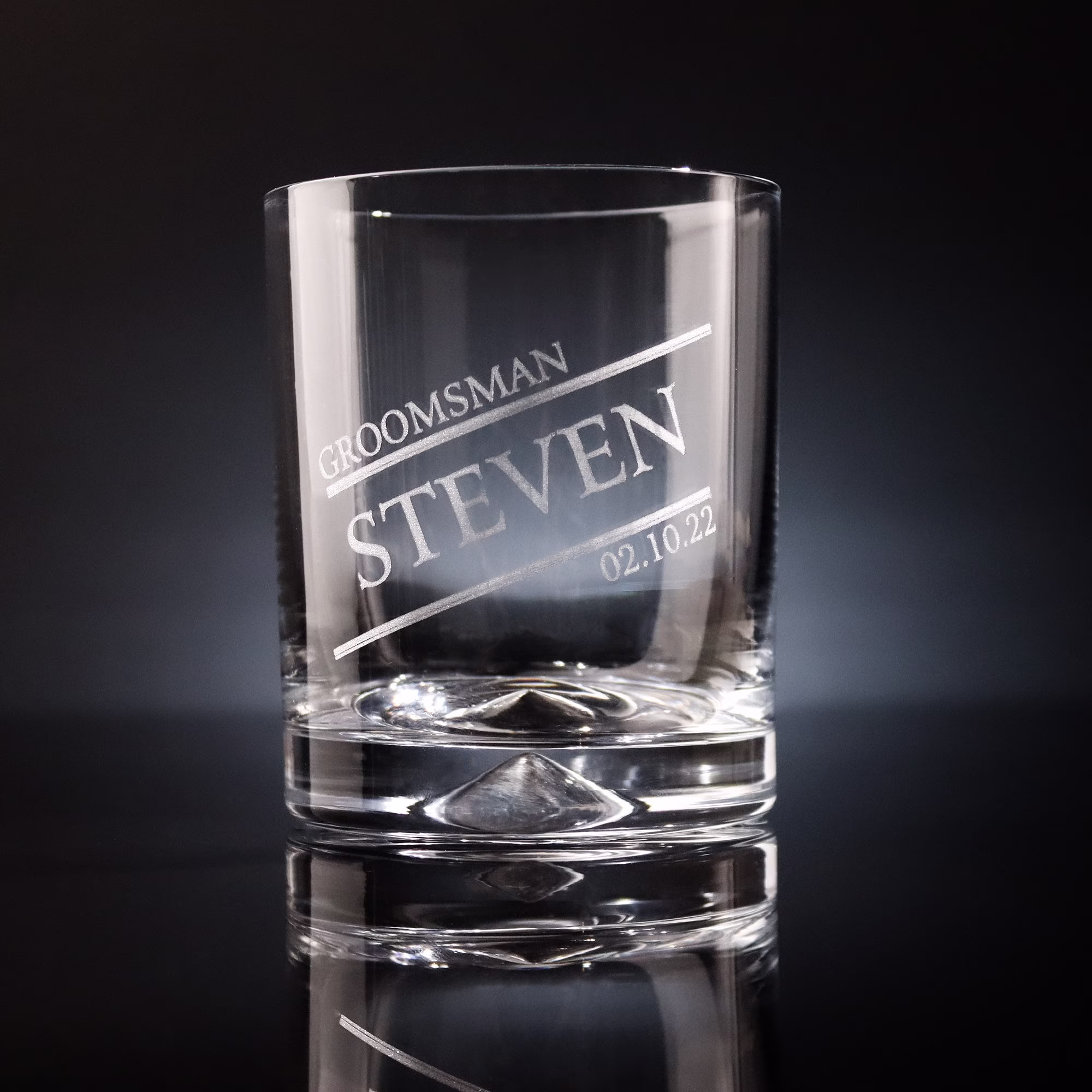 The Best Gift Ideas For Groomsman, Groomsmen, Usher Momento Personalised Heavy Glass Tumblers Whiskey Etc
