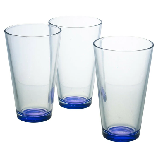 LAV 3 PCS 32Cl Drinking Glasses Set - Purple