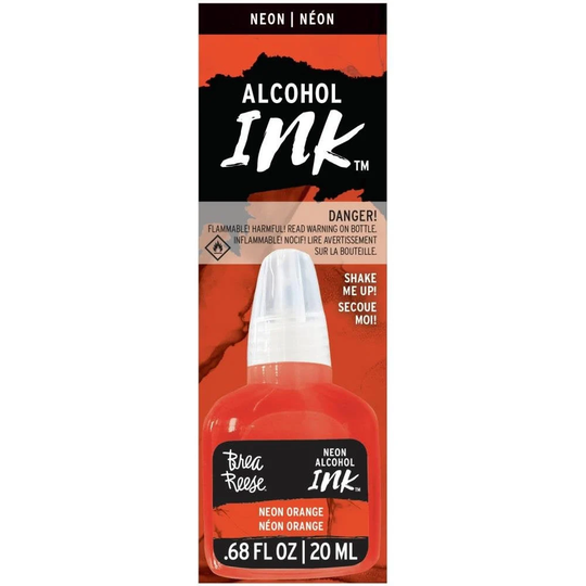 Brea Reese - Alcohol Ink .68 Oz Neon Orange
