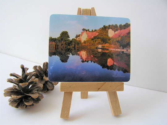 Reflections Of Bluffers Scarborough Park Toronto Lake Ontario Fridge Magnet Souvenir Friendship Gift, Stocking Stuffer Free Shipping