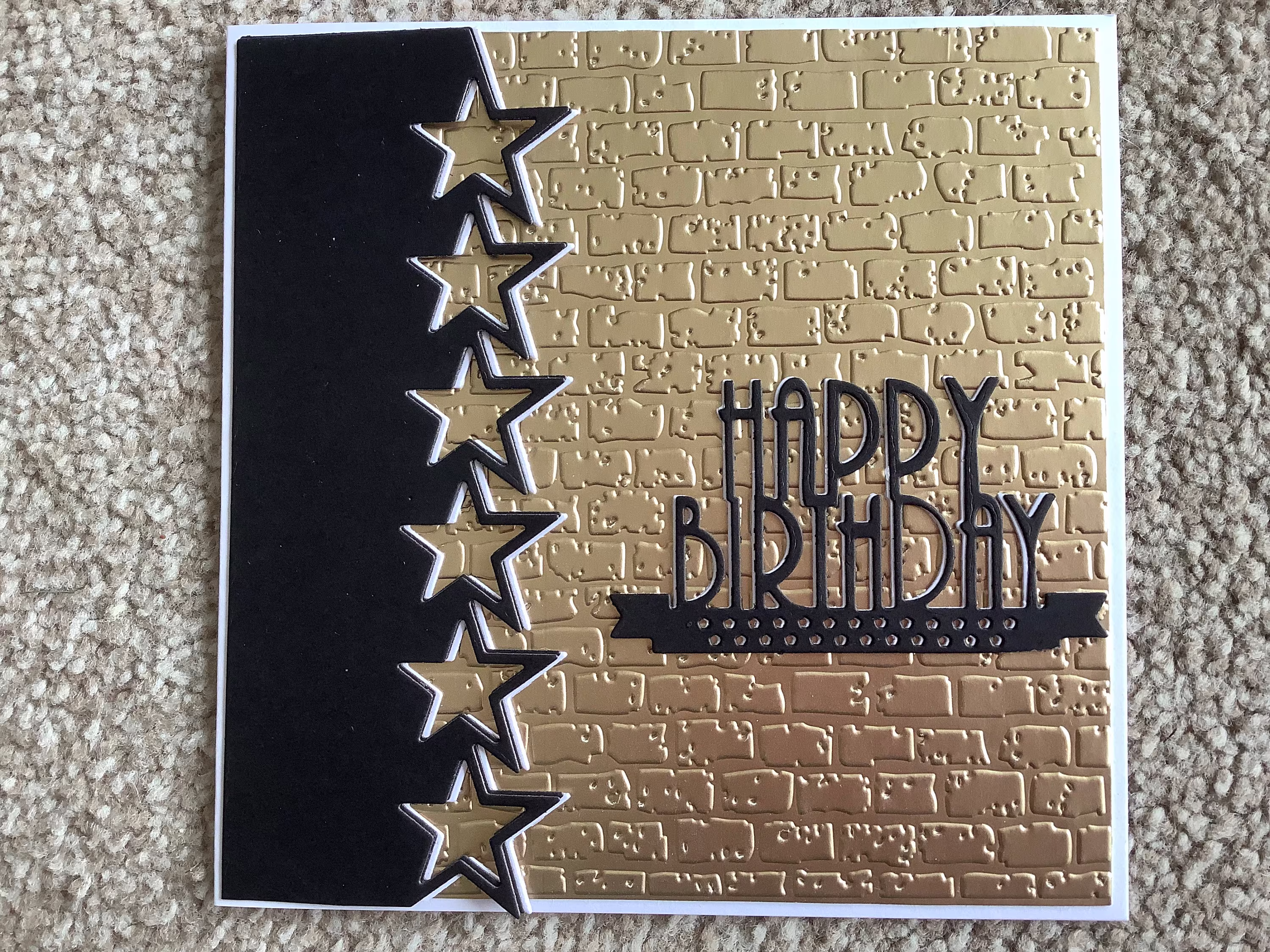 Hand Made Cardhappy Birthdaycardunisex