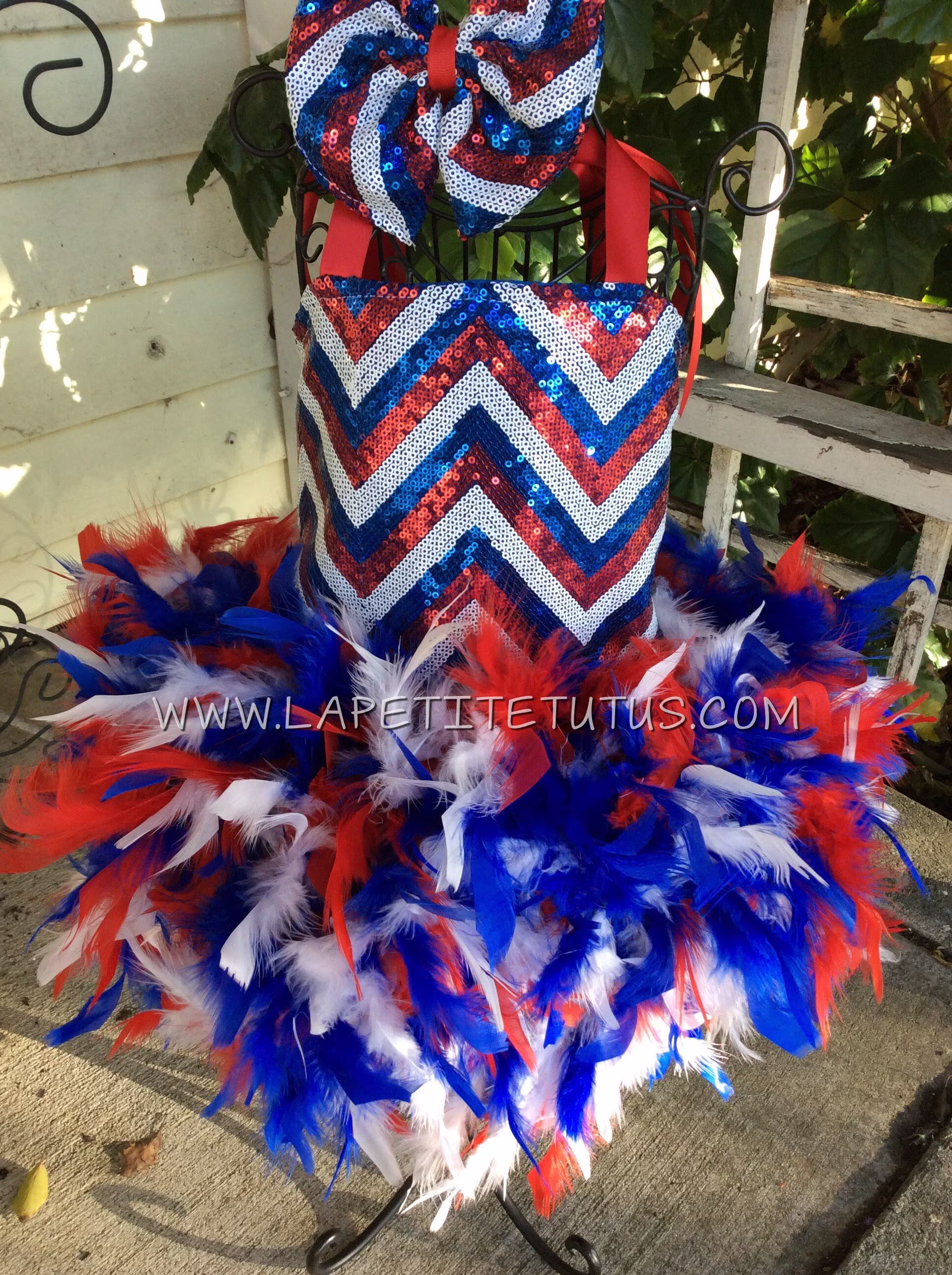 Patriotic Sequin Dress, Feather Girls Toddler Pageant Outfit Of Choice, Birthday Photo Prop