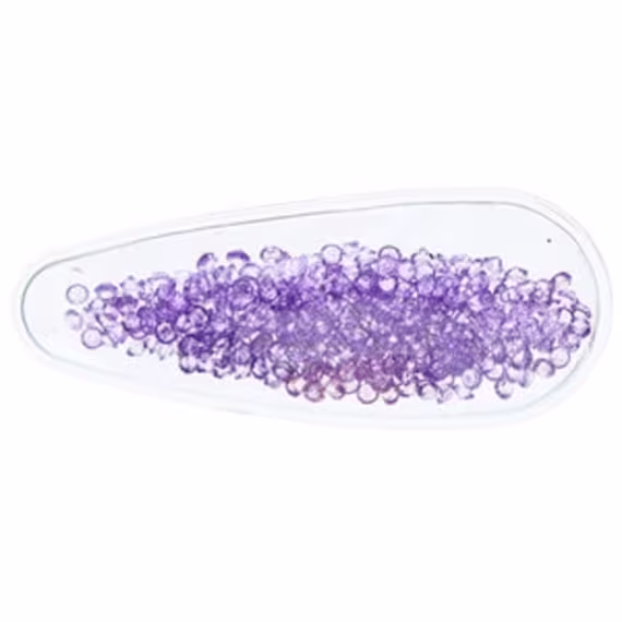 Purple Diamond 77x30mm Shaker Snap Clip Cover, Filled Resin Shaker, Embellishments For Diy Hair Bows, Flat Back