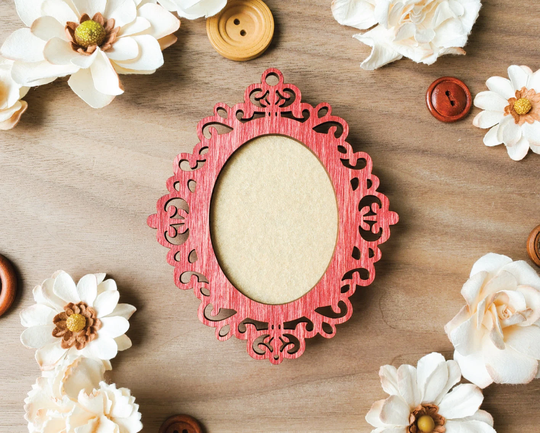 Mini Embroidery Frame 1 | Ornament Frame, Vintage For Hand Embroidery, Cross Stitch, Crewel, Needlepoint, Thread Painting
