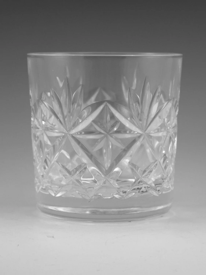 Thomas Webb Crystal - Oxford Cut Tumbler Glass/Glasses 3