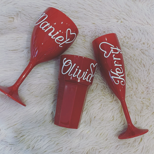 Personalised Polycarbonate Tumbler Gin Balloon Great Valentine's Gift , Hen Party's, Pool Hot Tub, Garden Or Baby Showers