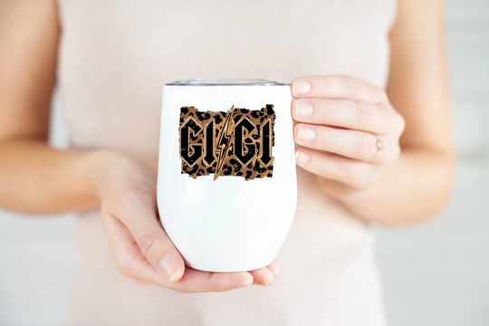 Gigi Wine Tumbler, Tumbler For Mother's Day, Christmas Gift Gigi, Glass, Birthday Gift, Personalized