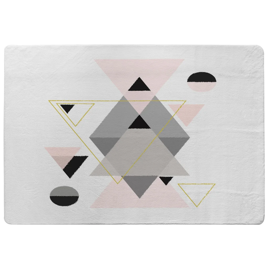 Nakagawa Shaggy White Area Rug