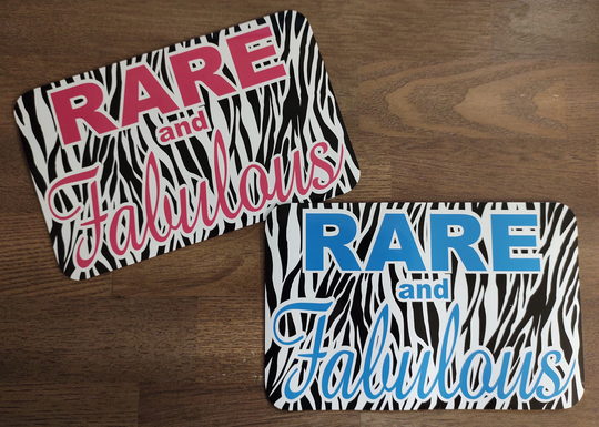 Rare & Fabulous Zebra Magnet