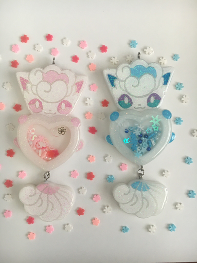 Aloha Vulpix Heart Shaker