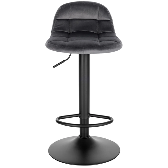 Ashar Adjustable Height Swivel Bar Stool