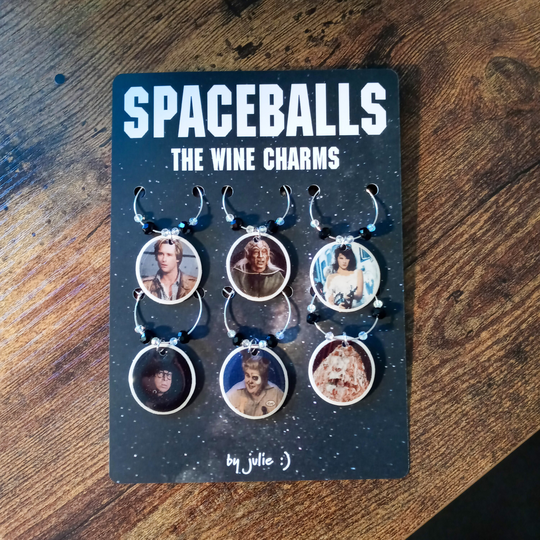Spaceballs The Wine Charms - Shrinky Drink