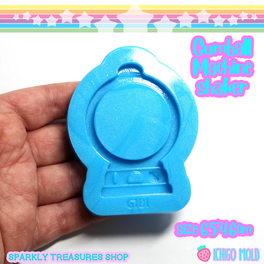 Gumball Machine Shaker Silicone Mold 3D Printed By Ichigo Mold