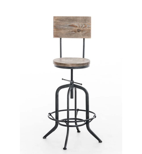 Calliope Height Adjustable Barstool