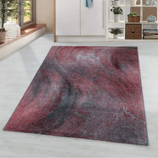 Laymon Flatweave Red Rug