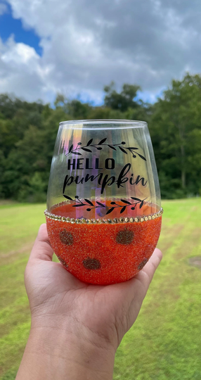 Peek-A-Boo Wine Glass