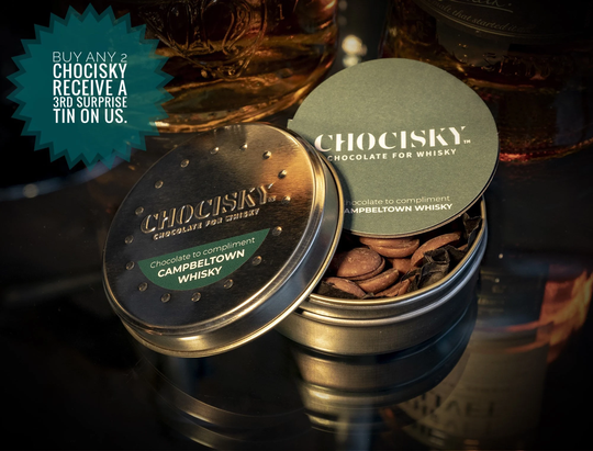 Chocisky Campbeltown Whisky Chocolate | Buy Any 2 Receive 1 Free Surprise Tin
