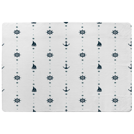 Oldfield Shaggy White Area Rug