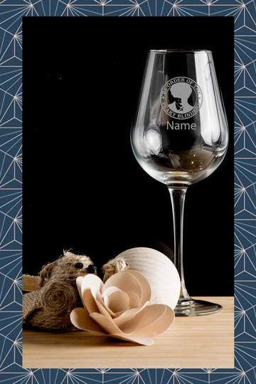 Peaky Blinders Thomas Shelby Engraved On Wine Glass. Beautiful Etched Glass.personalised With Any Name. Design Won't Wear Off Like Vinyl.227