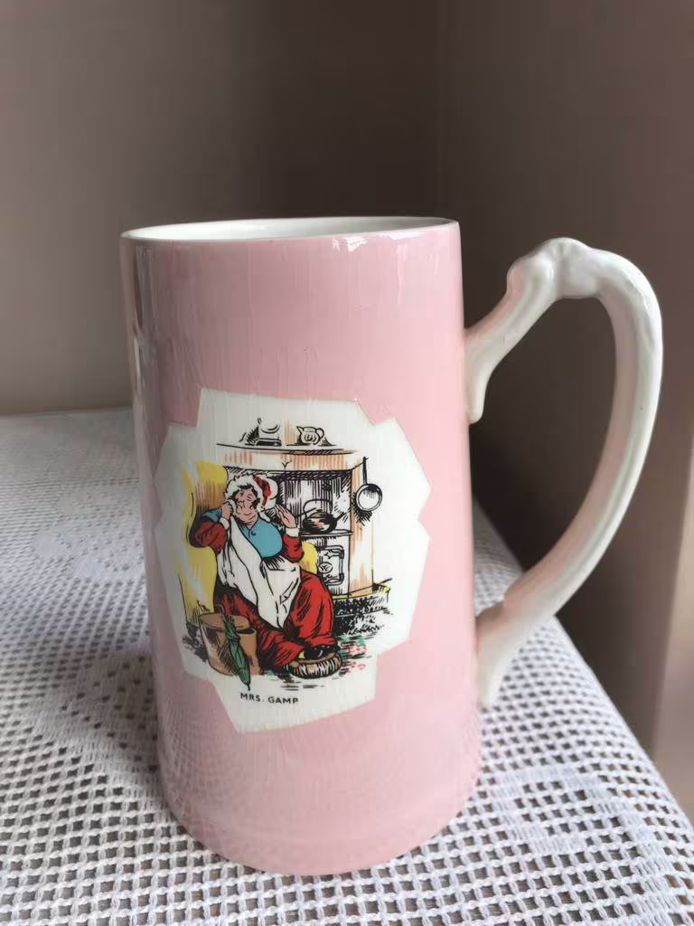 T. G. Green Pink Mrs Gamp Beer Stein/Tankard