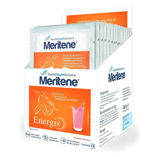 Meritene Energis Strawberry Shake 15 x 30g
