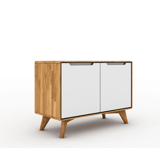 Yasmine 90 Cm Wide Oak Wood Sideboard