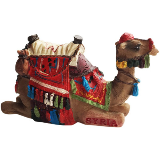 Camel Syria Fridge Magnet Ornament Table Dec Travel Souvenir Gift Collection Craft Refrigerator Decoration