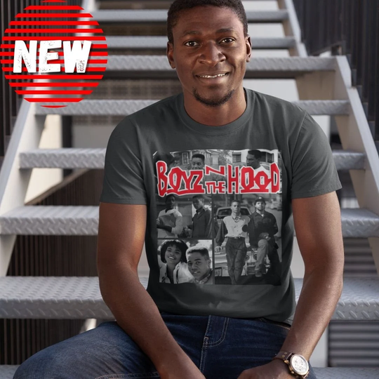 Boyz N The Hood Tee | Classic in Unisex Shirt Black & White Boys Graphic T-Shirt Movie