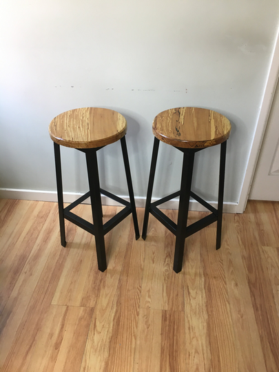 Bar Stools-Kitchen Stools-Games Room Stools - Seats-Natural Wood-Beech