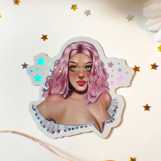 Fairytale, Holographic Sticker, Hailiiz
