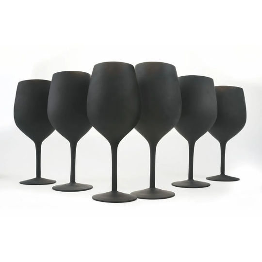 Naima 428ml Glass Stemware Set